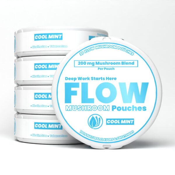 FlowPouches bolsitas de hongos para enfoque y energía