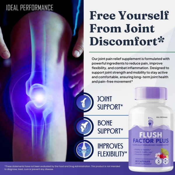 FlushFactorPlus suplemento para piernas saludables