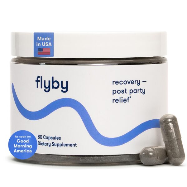 Flyby Recovery empaque 80 cápsulas
