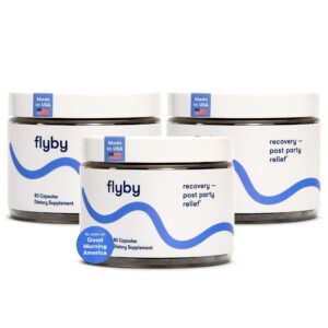 Frasco de Flyby Recovery con DHM 300 mg