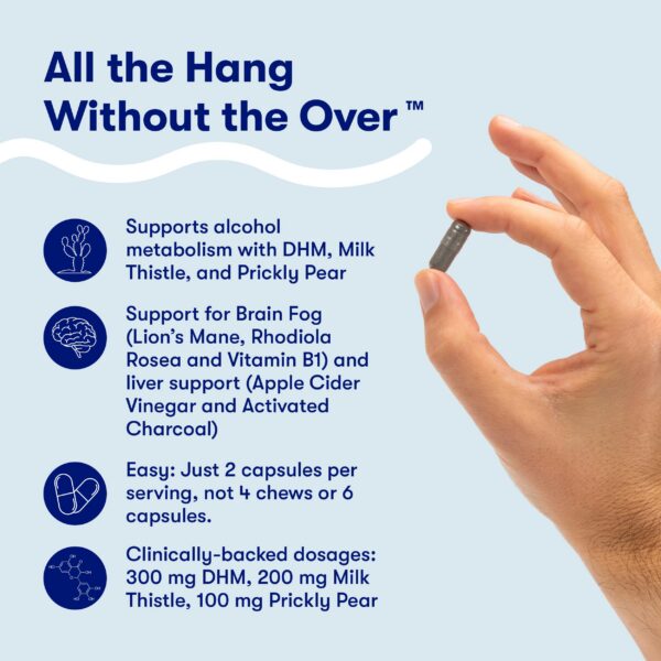 Version 1.0.0 Flyby Recovery ingredientes DHM y cardo mariano