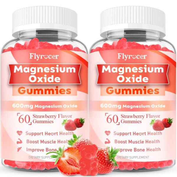 Flyrocer gomitas magnesio frasco