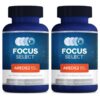 Botella azul Focus Select suplemento AREDS2 para ojos
