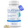 Version 1.0.0 Frontal del frasco FolateMaxx L-Methylfolate