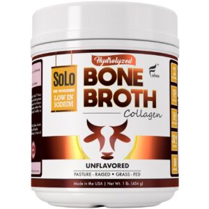 Version 1.0.0 Frente de la botella FOLONA Bone Broth Protein