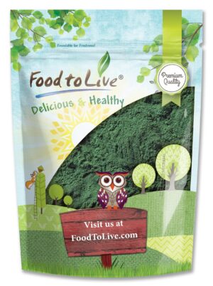 Polvo de chlorella Food to Live envase de 8 onzas