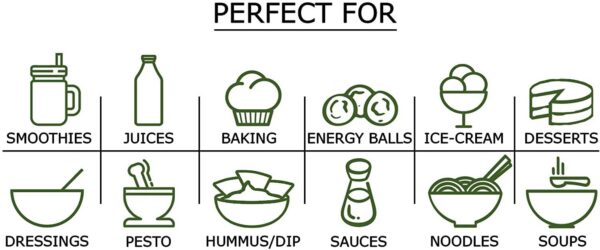 Polvo de chlorella en envase con fondo blanco Food to Live