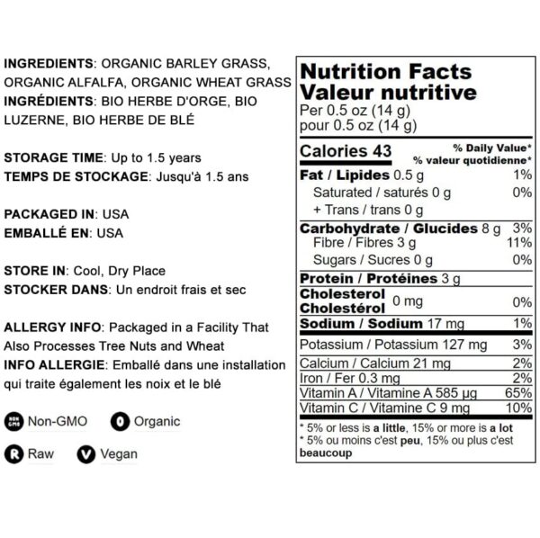 Food to Live SuperGrass - Uso en batidos