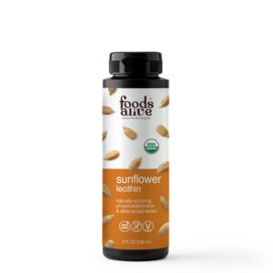 Foods Alive Lecitina girasol frente