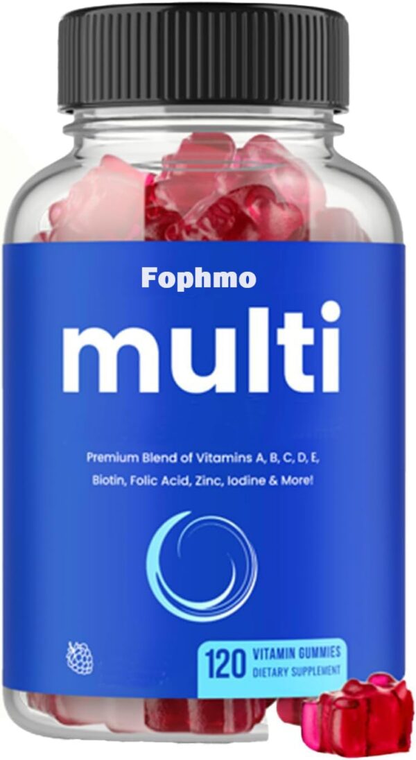 Fophmo gomitas multivitamínicas frasco 240-frambuesa