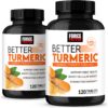 Force Factor Better Turmeric suplemento para articulaciones 240 tabletas