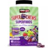 Version 1.0.0 Envase frontal de FORCE FACTOR Kids Superfood Super Chews