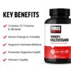 Force factor multivitaminico mujer para equilibrio hormonal energía