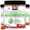Force Factor ProbioSlim keto gomitas vinagre de sidra manzana empaque blanco