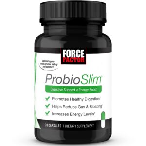 Envase Force Factor ProbioSlim probióticos para salud digestiva