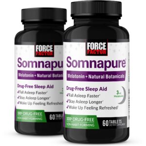 Version 1.0.0 Force Factor Somnapure pastillas para dormir 120 tabletas
