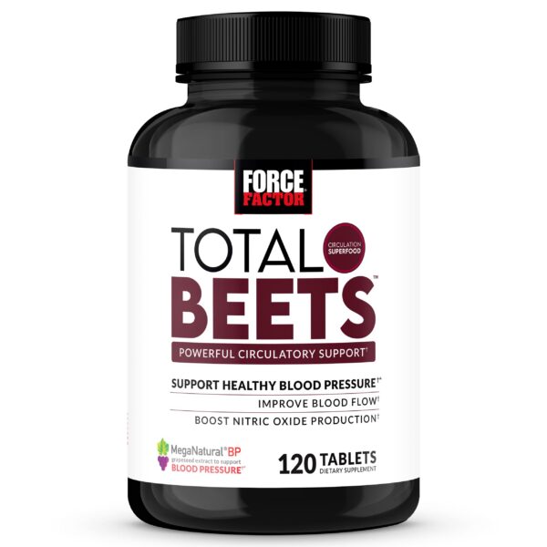 Total Beets frasco y etiqueta