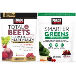 Version 1.0.0 Force Factor Total Beets gomitas con CoQ10 vista frontal