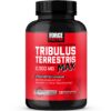 Force Factor Tribulus Terrestris Max frasco rojo 120 cápsulas