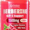 Frasco de Berberina 1500 mg con etiqueta