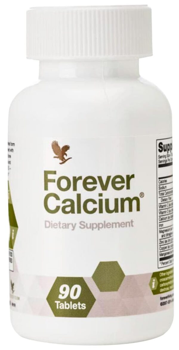 Version 1.0.0 Frente de la caja Forever Calcium