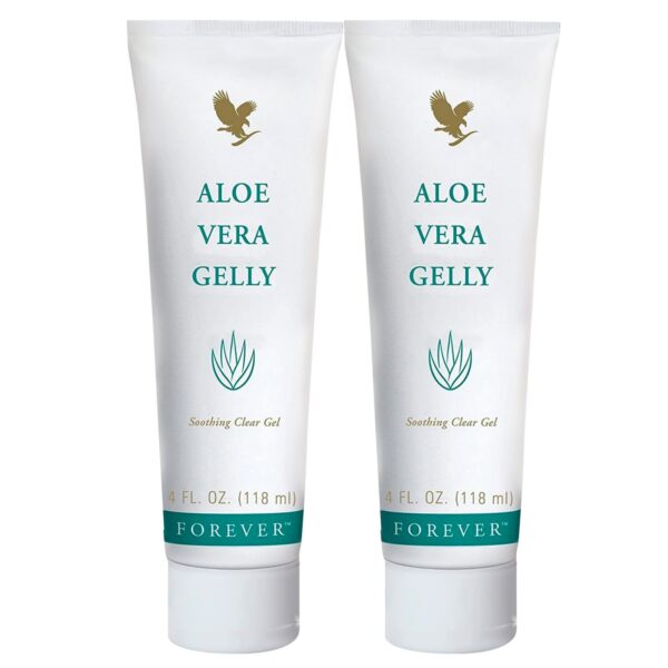 Frasco de aloe vera gelly puro hidratante Forever Living