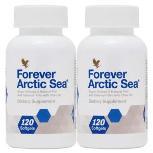 Frasco frontal de Forever Arctic Sea Omega-3