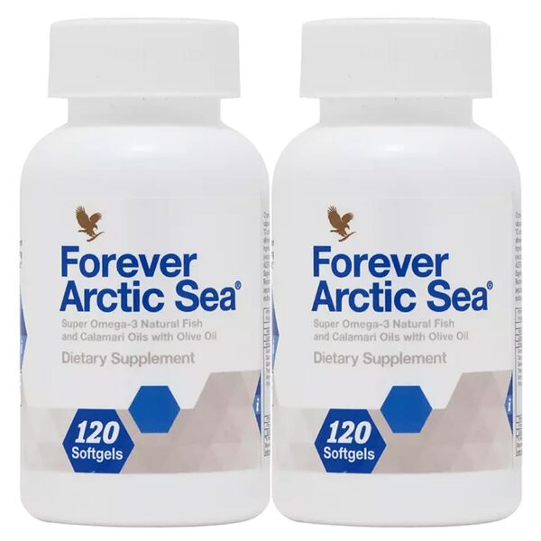 Frasco frontal de Forever Arctic Sea Omega-3