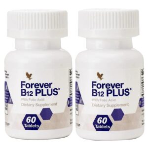 Forever Living B12 Plus vitamina b energía sistema inmune 60 tabletas