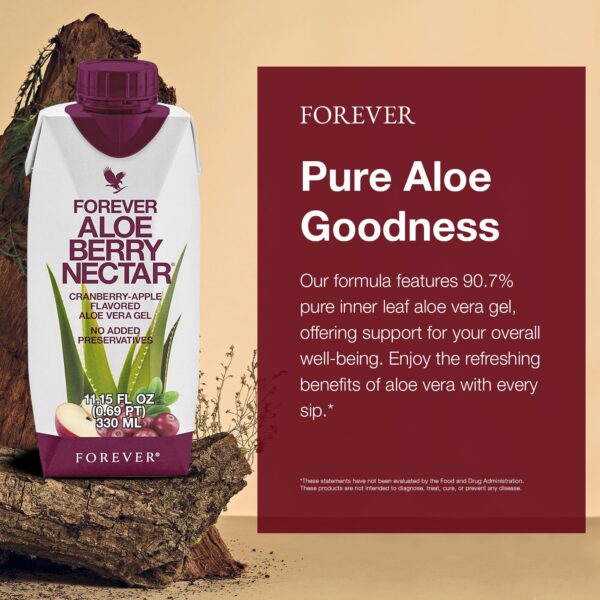 Forever Living Néctar Aloe Berry pack 6 botellas