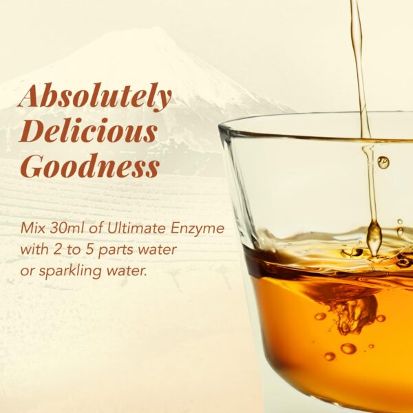 Formato líquido de la bebida enzimática