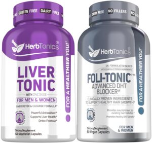 Fórmula detox hígado con cardo mariano y zinc soporte salud hepática