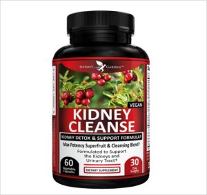 Frasco de Fórmula Detox Premium para apoyo renal y vejiga