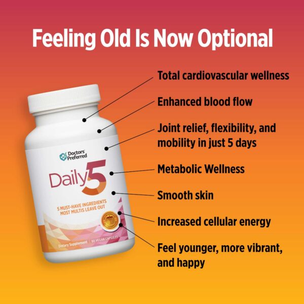 Fórmula desarrollada por doctores para vivir más joven