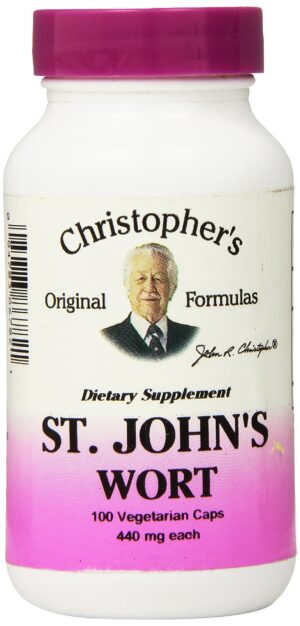 Version 1.0.0 Fórmula Dr Christopher Hierba de San Juan 100 cápsulas frasco