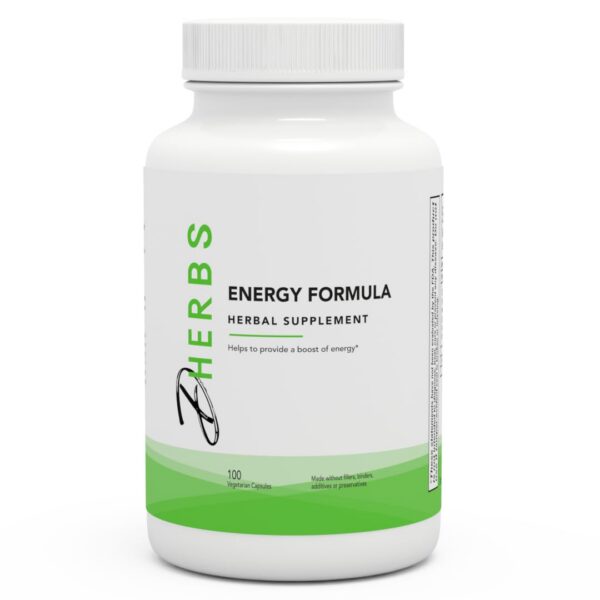 Fórmula Energética Dherbs botella 100 cápsulas