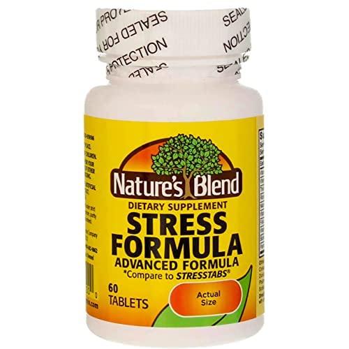 Version 1.0.0 Fórmula de Estrés Nature's Blend con vitaminas C, E y B