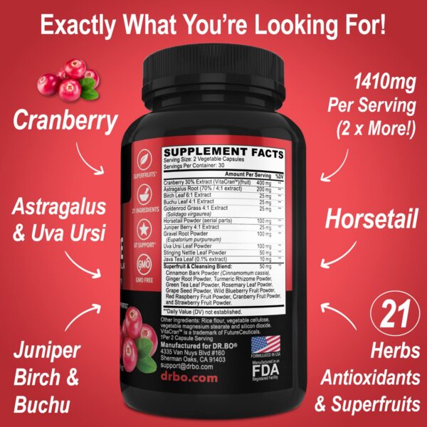 Vista lateral suplemento herbal limpieza Dr Bo Colon Magic