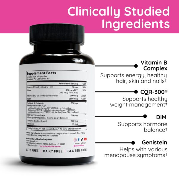 Fórmula limpia y natural para la menopausia