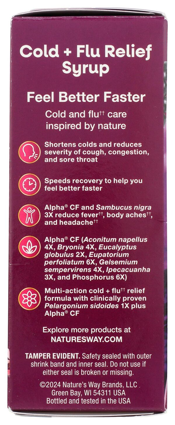 Fórmula líquida natural umcka elderberry 4 fl oz nature's way