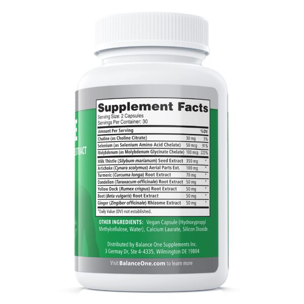 Fórmula Liver One para soporte hepático antioxidante