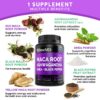 Fórmula maca 6 superalimentos para equilibrio hormonal
