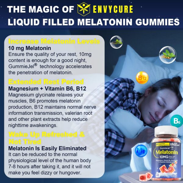 Fórmula de melatonina avanzada con extracción de aceites naturales