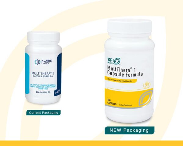 Fórmula de multivitamínico y multimineral Klaire Labs sin hierro