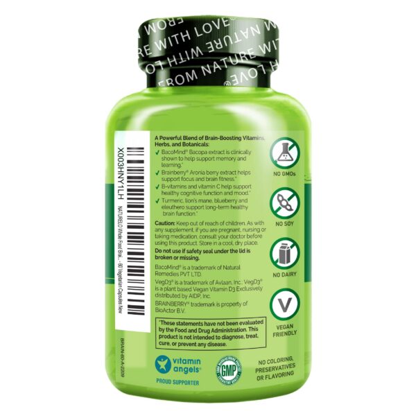 Version 1.0.0 Fórmula Naturelo Brain Blend con BacoMind