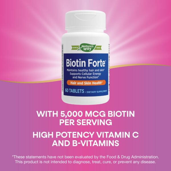 Fórmula Nature's Way para piel y cabello saludables