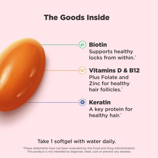 Version 1.0.0 Fórmula OLLY Ultra Strength para el cabello