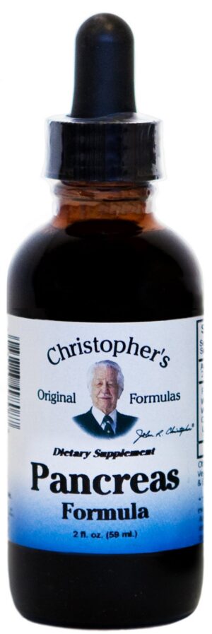 Version 1.0.0 Fórmula Páncreas Dr. Christopher botella 2 oz
