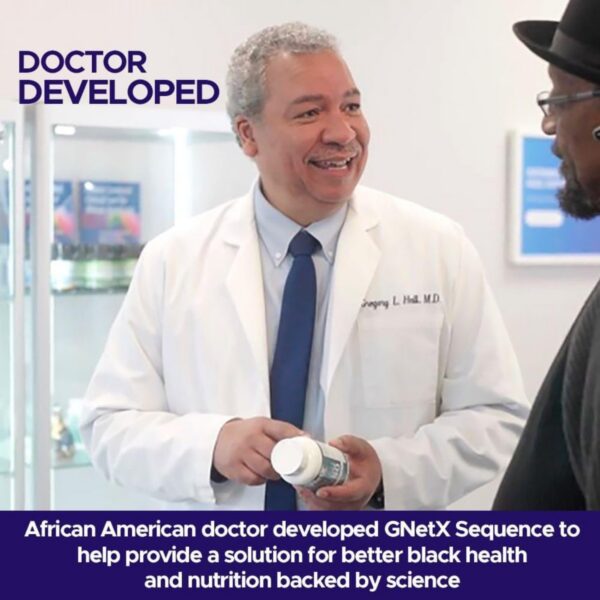 Fórmula poderosa multivitaminas hombres afroamericanos GNetX