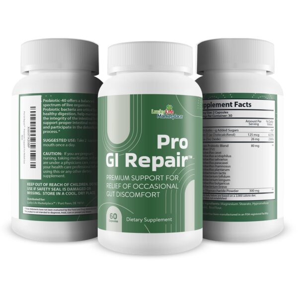 Fórmula probiótica avanzada Pro GI Repair 40B UFC